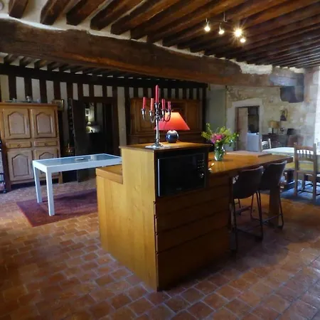 ヴィラ Demeure Authentique Du 15e Siecle Au Calme Saint-Longis