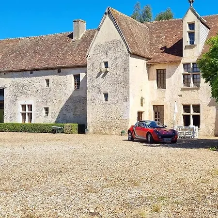 فيلة Demeure Authentique Du 15e Siecle Au Calme Saint-Longis